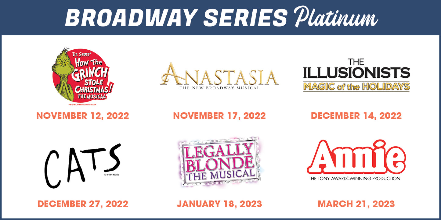 Broadway Series Platinum - Rear Balcony